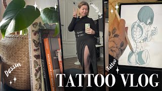 Tattoo Artist Diaries  Episode 4  Anemone tatouage tattooartist [upl. by Newo]