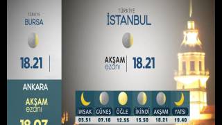 EZAN VAKİTLERİ TASARIMI [upl. by Aleit]