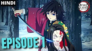 Demon Slayer Episode 1 Explained in Hindi  Cruelty  Demon Slayer Season 1 [upl. by Harret570]