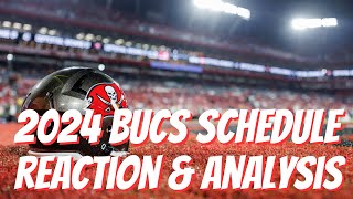 Tampa Bay Buccaneers 2024 Schedule Reaction amp Analysis Real Bucs Talk Livestream [upl. by Lila816]