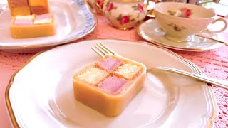 Battenberg cake easy recipe [upl. by Leggat]