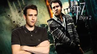 Harry Potter e i doni dela morte  parte 2 Intervista a Matthew Lewis [upl. by Nirrac]