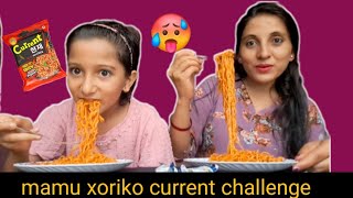 🔥 Spicy Current NoodlesSpicy Noodles Eating Challenge 🥵🔥 [upl. by Amrak833]