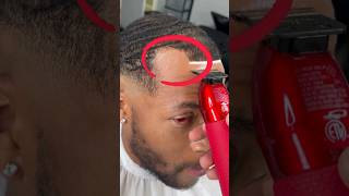 I Had to PUSH his HAIRLINE back…😱💈hairline lineup haircut transformation [upl. by Garson]