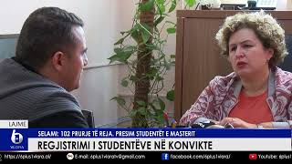 Regjistrimi i studentëve në konvikte  Selami 102 prurje të reja presim studentët e masterit [upl. by Jansen]