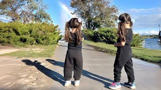 Chloe and Meghan Play at the Outdoor Playground  Lake Simcoe  Barrie [upl. by Ibrab698]