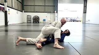 Hip Smash Pass For Jiu Jitsu White Belts [upl. by Razal]