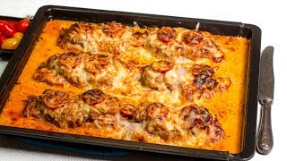 Deftige SCHNITZELPIZZA  Partyrezept Low Carb [upl. by Anh]