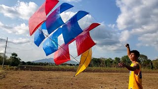 TEST FLY NG BAGONG SARANGGOLA NA BANGKA ‼ [upl. by Animlehliw]