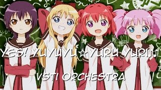 Yes Yuyuyu☆Yuru Yuri♪♪  VSTi Orchestra 「MIDI」 [upl. by Akimat]