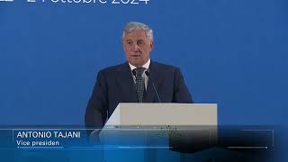 Tajani chiude il G7 quotSi parlerà dello spirito di Pescaraquot [upl. by Ierdna]