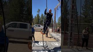 Doing the rope climb obstacle with a smile Enjoying the things I can do at 46 Thank you Spartan [upl. by Regnij]