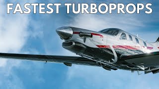 Top 5 Fastest Turboprop Aircraft [upl. by Aiynot]