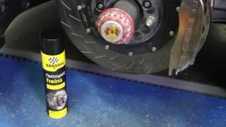 Brake Cleaner  Ultra Powerfull Degreaser by Bardahl [upl. by Iznekcam]