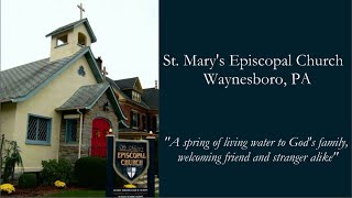 St Marys Episcopal Service Waynesboro june 16 2024 [upl. by Poucher365]