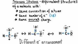 Drawing Resonance Structures [upl. by Atsiuqal]