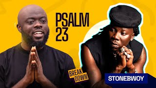 Stonebwoy’s ’Psalm 23’ Is A Jaaaaaaaam🔥🔥🔥🔥🔥🔥🔥🔥 [upl. by Suivatal]