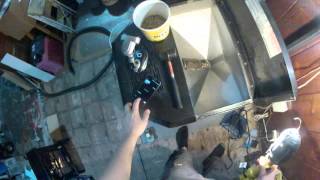 howto pov pulling the auger apart and lubing bushings on whitfield pellet stove [upl. by Zack712]