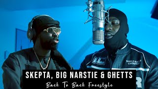 Skepta Big Narstie amp Ghetts  Back to Back Grime Freestyle Video 2024 [upl. by Isiad637]