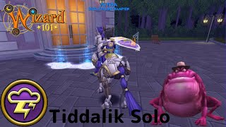 Wizard101  Tiddalik solo Storm [upl. by Shiverick]