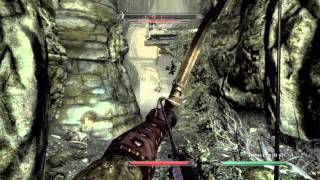 MAN vs SKYRIM  Ep 12  Deep in the gorge [upl. by Platto863]