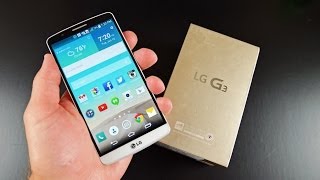 LG G3 Unboxing amp Review [upl. by Ornie885]