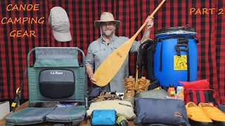 Canoe Camping Gear Part 2  Offgrid Allagash Wilderness Waterway [upl. by Orecul]