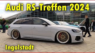 Audi RSTreffen Ingolstadt 2024  RS Quattro  Audi RS Club Deutschland [upl. by Brubaker]