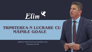 Trimiterean lucrare cu măinile goale  Păstor Radu Galea  10102024 [upl. by Anitak774]