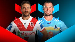 NRL 2024  Dragons v Titans Round 24  Match Preview [upl. by Odine]