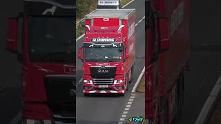 MAN TGX  Glendinning  A1M truckspotting [upl. by Flieger]