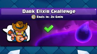 10 Wins in the Dark Elixir Challenge Clash Royale Pure Gameplay No Commentary [upl. by Nitsuga]