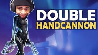 DOUBLE HANDCANNON  DEAGLE BOPPING BROTHERS  HIGH KILL FUNNY GAME  Fortnite Battle Royale [upl. by Assiroc]