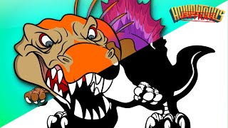 Spinosaurus Song  Behind the Scenes from Script to Animation by Howdytoons Extras [upl. by Aivle]