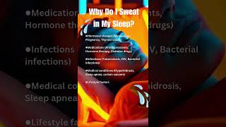 Why Do You Sweat in Your Sleep nightsweats health [upl. by Cooe818]