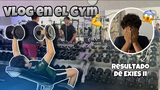 Vlog en el Gym  Resultado del Exani II UADY Primer Video💪 [upl. by Launcelot363]