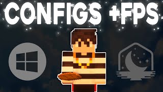 MINHAS CONFIGS DO MINECRAFT E LUNAR FPS [upl. by Chrisse]