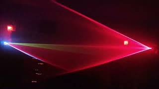 Jean Michel Jarre Home laser show [upl. by Lehcnom]