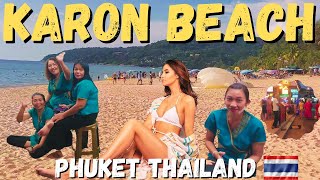 First Impressions Of Karon Beach 🏖️🩴Phuket Thailand 🇹🇭 4K UHD mikestravelshow [upl. by Sreip678]