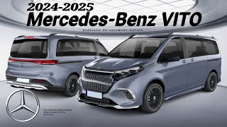 MercedesBenz Vito Tourer 20242025 REDESIGN  Digimods DESIGN [upl. by Eniluqcaj]