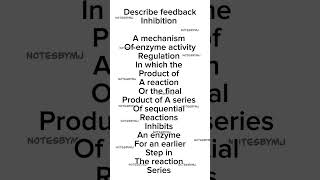 what is feedback inhibition  Types of inhibition feedbackinhibition [upl. by Bluh691]