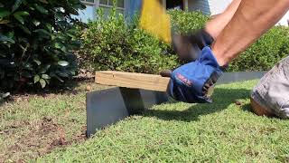 How to Install EdgeRight Metal Edging [upl. by Mackintosh]