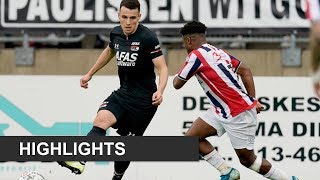 Highlights Willem II  AZ  Eredivisie [upl. by Chickie467]