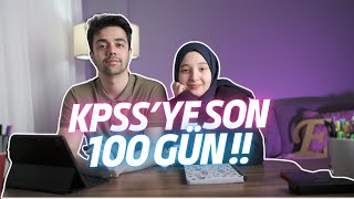 KPSSYE SON 100 GÜN KALA NELERİ BİTİRDİK VE NASIL ÇALIŞIYORUZ kpss2024 [upl. by Adalai]