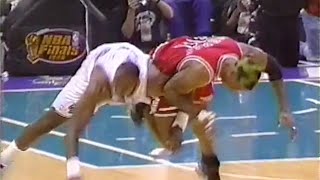 Rodman vs Malone part 2 1998 NBA Finals [upl. by Ycnuahc]