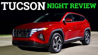 Stepping Up 2022 Hyundai Tucson Night Review and POV Drive [upl. by Sherris]