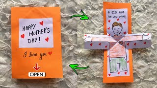 Mothers Day Hug Card for your Mom mothers day crafts for kids Mothers hugging card [upl. by Snej]