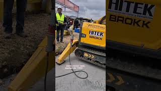 BROKK DEMO Robot de Demolición Brokk 170 SmartPower [upl. by Dnamra]