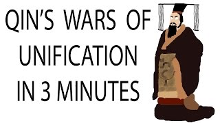 Qins Wars of Unification  3 Minute History [upl. by Leo625]