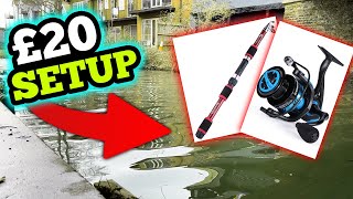 £20 PIKE Fishing CHALLENEGE  UK River Fishing [upl. by Ojybbob952]